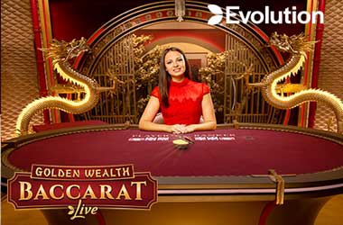 Golden Wealth Baccarat Live from Evolution