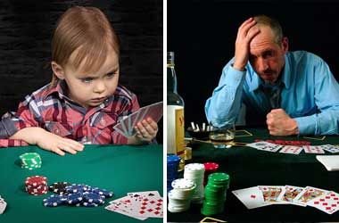 Child Gambling and Older Gambler depressed